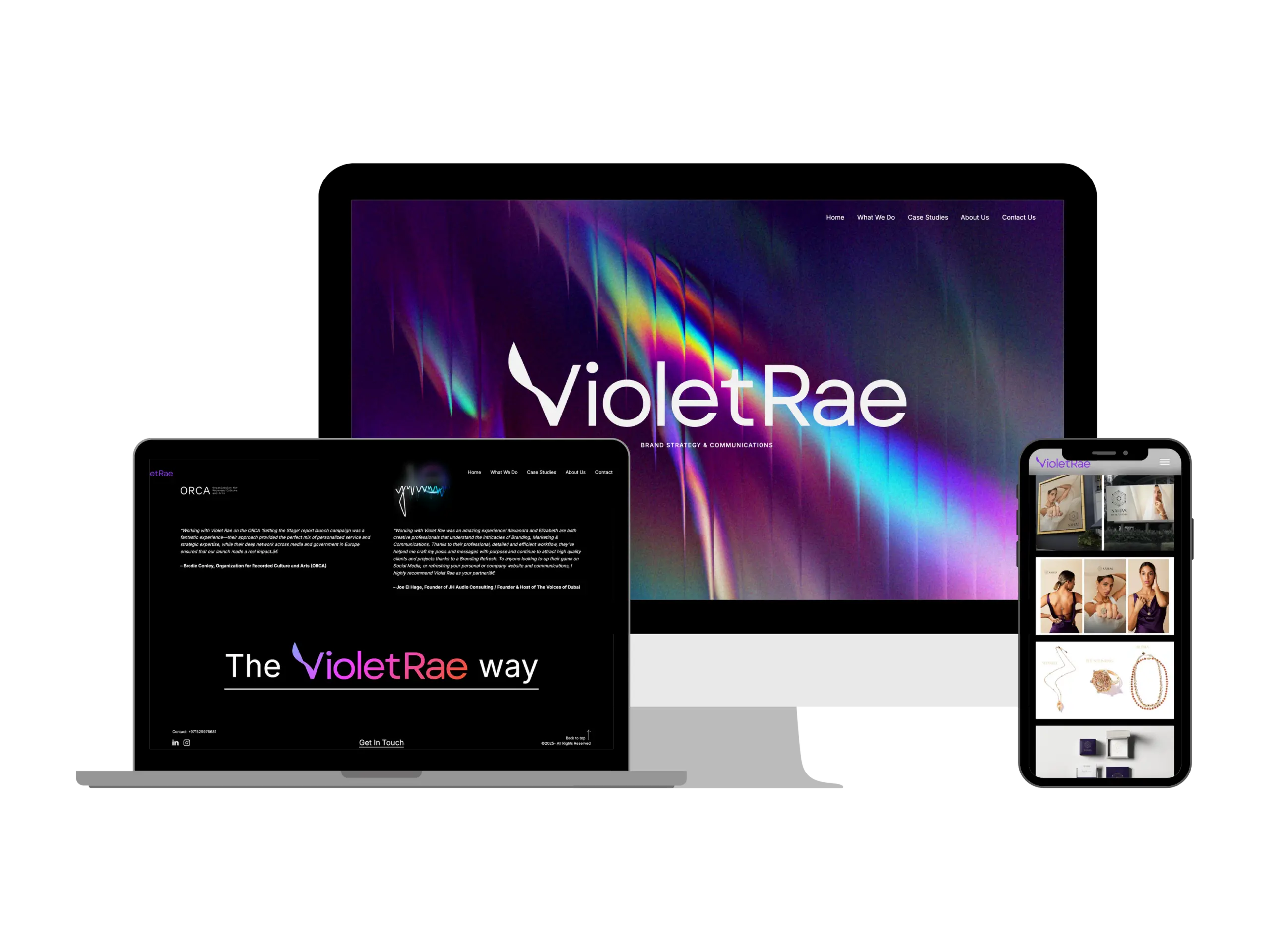 VioletRae project by Paperjet Studios